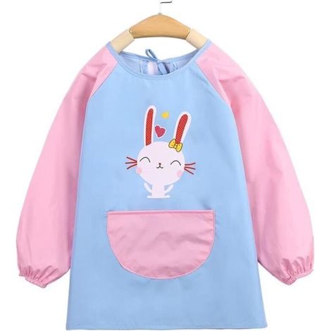 Blouse de Peinture - Enfant - Imperméable - Manches Longues - Poches - 6-9 Ans (1/4)