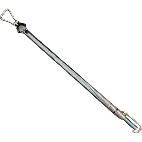 Barre d'appui de capot Tige de maintien de capot de moteur de voiture – Tige de support de capot, outil de support de capot réglable pour travaux de carrosserie, armoire, boîte de rangement (1/4)
