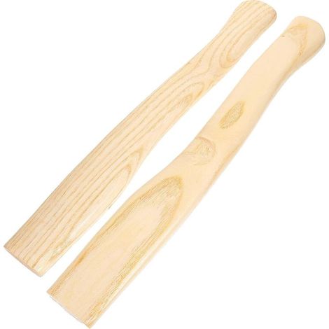 Set mit 2 Axtstielen aus Kastanienholz, 38 cm, für Werkzeuge (1/5)