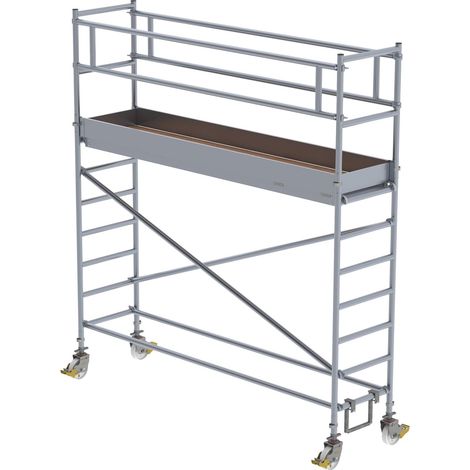 Günzburger Steigtechnik Rollgerüst 0,75 x 3 m Plattformhöhe 2,35 m - 172235 (1/3)