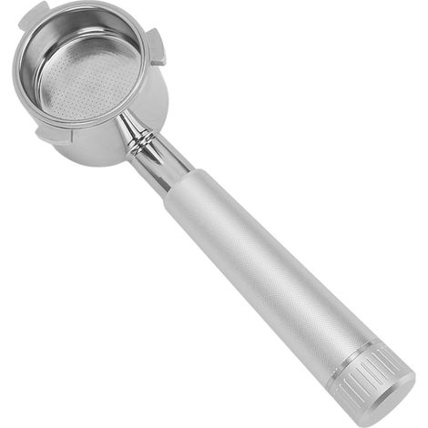 Filtre à café sans fond, compatible avec les cafetières Delonghi série 9 (modèles 9335, 9155, 9355 et 9665, couleur argent). (1/5)