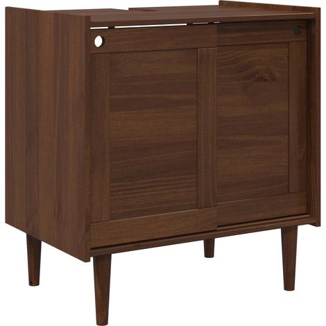 Waschbeckenunterschrank BILBAO Dunkelkaramell 75 x 50 x 80 cm vidaXL (1/5)