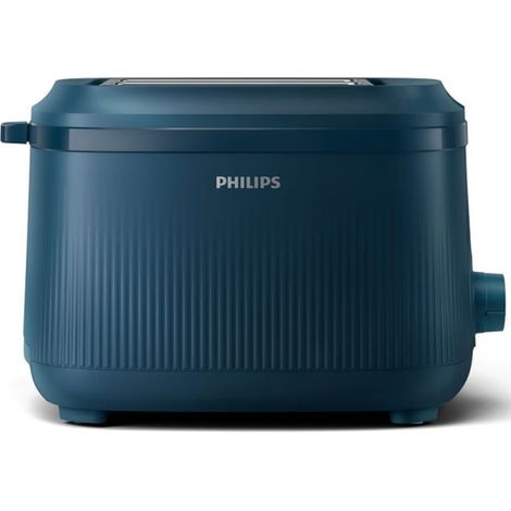Philips – Grille pain 2 fentes extra larges 900W – Longueur câble 0,85m – Pour pain de mie et bagels – Technologie de chauffe rapide