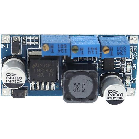 module d'alimentation abaisseur CC-CV réglable LM2596 pour pilote LED DC-DC neuf (1/5)