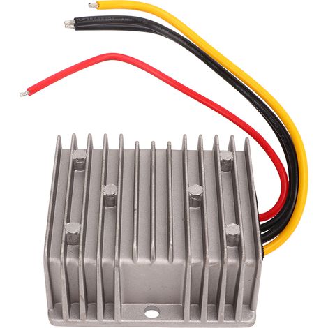 Convertisseur de puissance CC étanche IP68 24 V vers 12 V (20 A, 240 W) pour voiture, camion, caméra embarquée et autres véhicules. (1/5)