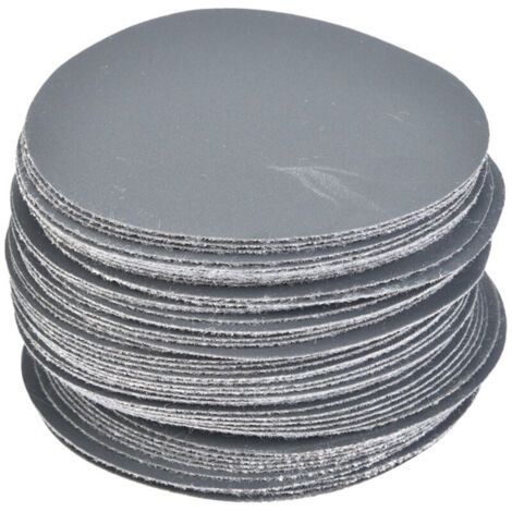 BUNTHAUS Lot de 50 disques abrasifs auto-agrippants de 75 mm, tampons de polissage et papier abrasif (n° 1500)