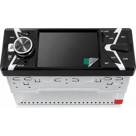 Autoradio 1 DIN 4" TFT Bluetooth USB AUX FM MP5 4x50W (1/5)