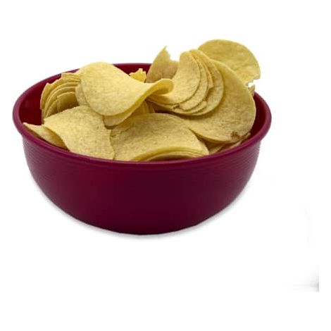 Cuenco de plastico para comida 17 cm Rosa (1/4)