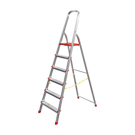 Scala domestica in alluminio giza en 131 3 gradini - h. al piano 0,66 m