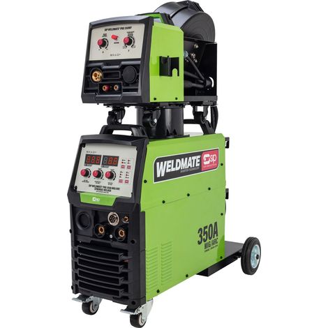 SIP WELDMATE PRO 350A MIG/ARC Synergic Inverter Welder with Separate Wire Feed - L152 x W86 x H109.5 cm