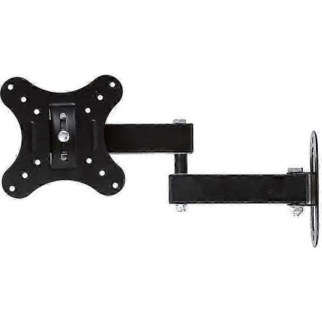 Support mural orientable et inclinable pour TV/moniteur plat LED/LCD (10-27 pouces) (1/5)