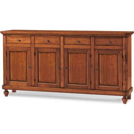 CHRISTOPHER - credenza in legno cm 196 x 43 x 98 h