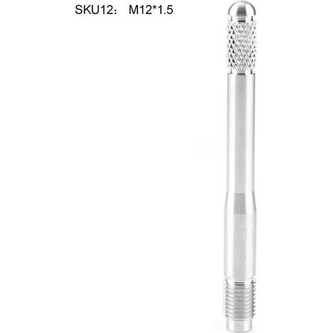 Goupille de positionnement en acier inoxydable M12 x 1.5 pour outil d'alignement de roue (1/5)