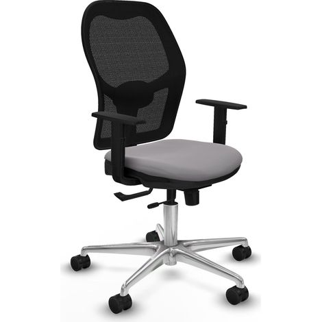 Chaise de bureau piqueras y crespo Jorquera noir mousse haute densité (1/2)