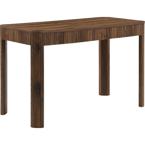 Bureau avec 1 tiroir – Coloris : Naturel foncé - VIRELYO (1/5)