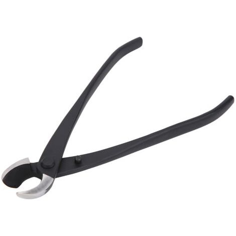 QORVA- Ciseaux de jardinage forgés à la main pour bonsaïs, coupe-branches concaves, outils de modélisation