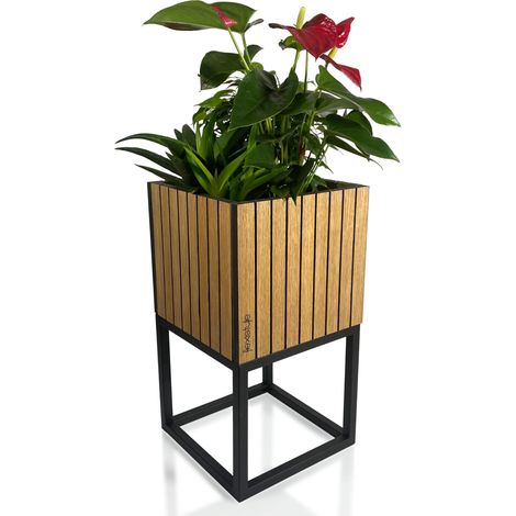 Soporte para flores LOFT FIORINO de listones, 22x22x40 cm (1/5)