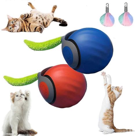 Speedy Tail 2.0, Speedy Tail Katzenspielzeug, interaktives USB-Katzenspielzeug für Wohnungskatzen