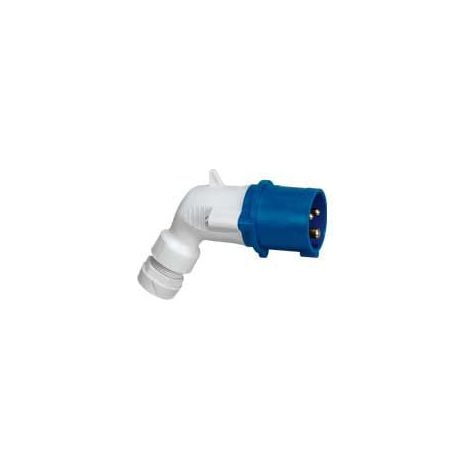 Spina mobile angolata P17 IP44 32A – 200V a 250V – 2P+T - LEG056473