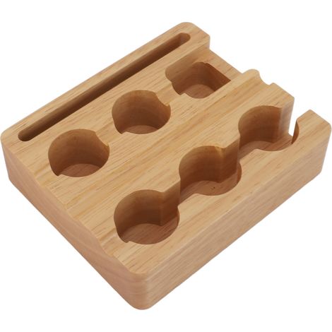 Wiederverwendbares Kaffeekapsel-Set, 60-teilig, 37 mm Aluminiumfoliendeckel, Deckel mit Holzhalterung, Bürste und Löffel für originale Nespresso-Kaffeekapseln (1/5)