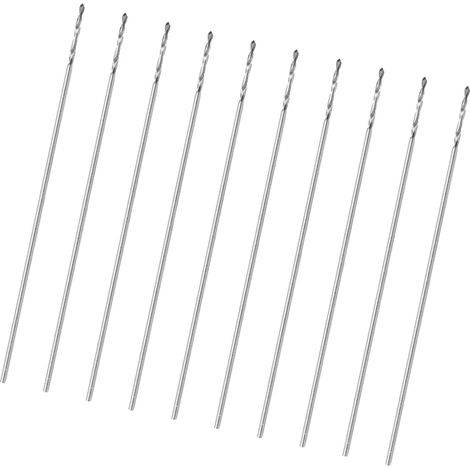 10 forets hélicoïdaux à queue droite de petit diamètre K10 0,3 mm pour machines de perçage Pearl (1/5)
