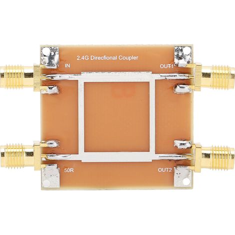 Module séparateur de puissance coupleur directionnel pont circuit microstrip test composants 2.3-2.5 GHz (1/5)