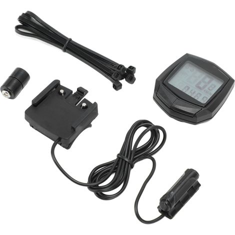 SD 581 Fahrradcomputer mit Kilometerzähler und Geschwindigkeitsmesser für Mountainbikes (1/5)