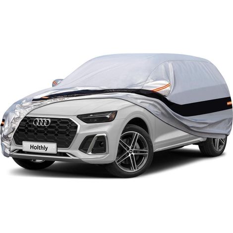 Autoabdeckung SUV 100% Wasserdicht, 10-Schicht UV-Schutz, Ganzjahres-Vollgarage für SUV (1/5)