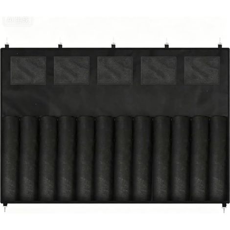 Grand sac de rangement en maille Oxford pour 12 équipements de sport à suspendre 132 x 106 cm (1/5)
