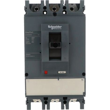 Interruptor de potencia 50kA 400A, 3P Compacto CVS LV540400