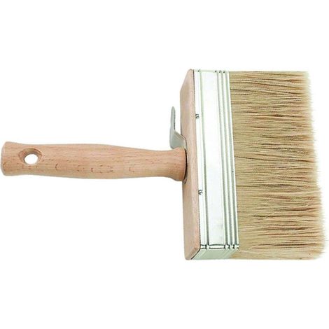 Plafoncino Setola Bionda Manico Legno - mm.100x30 - FEUDO - 12 pz