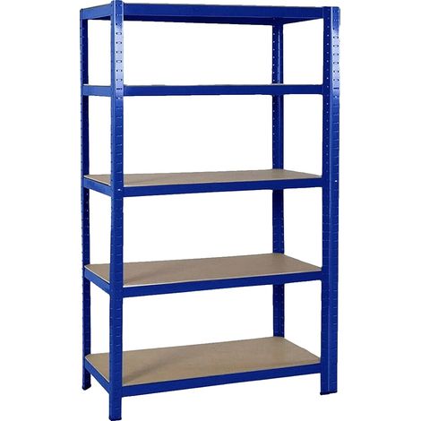 Étagère de rangement, 5 niveaux, hauteur réglable, Étagère (200X100X50)cm (1/2)