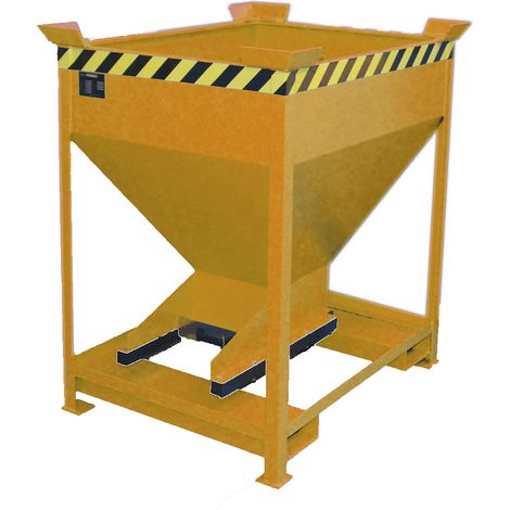 Bauer Südlohn Silosilo SG-D 375, peint, orange jaune