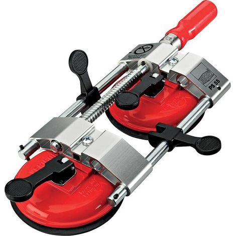 Bessey – Presse à panneaux PS 55 – Pour surfaces lisses comme céramique et verre – Serrage jusqu'à 260N – Levier excentrique pour hauteurs variables