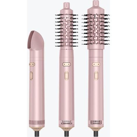 Ynkkvre 3-in-1 Thermobürste - 38-50 mm - Beheizbare Bürste - Locken- und Stylingbürste - Föhnbürste (1/5)
