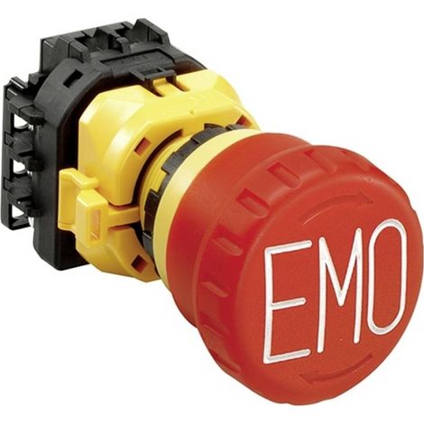 Idec XW Series Interruttore di arresto di emergenza 250 V 5 A IP65, IP67, IP69K 1 pz.