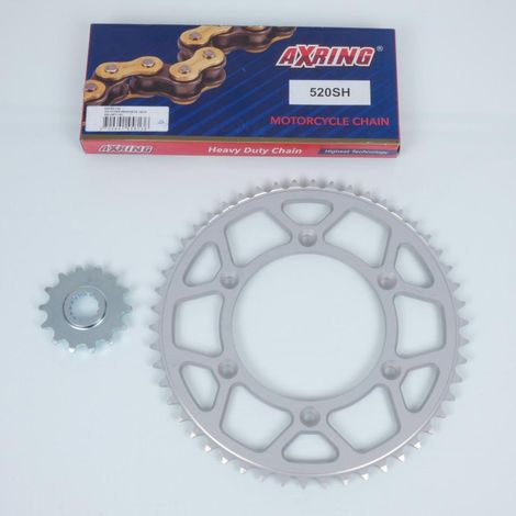 Kit chaîne Axring pour Moto Husqvarna 125 TC 2014 à 2020 14x50 (1/2)
