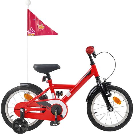 Teenpull – Kinderfahrrad 16 Zoll für 4-6 Jahre alt Rot (1/5)