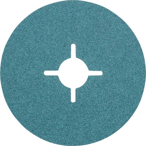 PFERD TOOLS Zirkon Fiberscheibe Ø 115 mm Z80 für hohen Abtrag auf Stahl 25 Stk (1/3)