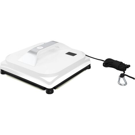 Robot nettoyeur de vitres avec aspiration puissante de 2800 Pa, télécommande, nettoyeur de vitres intelligent pour immeubles de grande hauteur, prise UE 100-240 V (1/5)