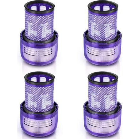 Lot de 4 filtres Hepa pour aspirateur Dyson V12 Detect Slim Numéro de pièce 971517-01 (1/5)