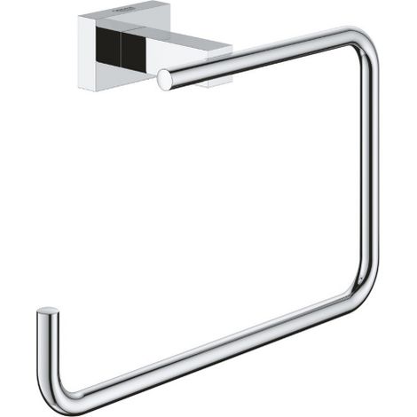 Grohe Essentials Cube Porte-serviettes chrome' 186 mm, accessoires de salle de bain a' fixation murale