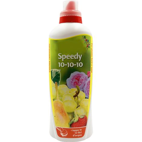 Flacone da 1 litro di Fertilizzante liquido concentrato Speedy con tappo dosatore - Per il corretto nutrimento delle piante (1/5)