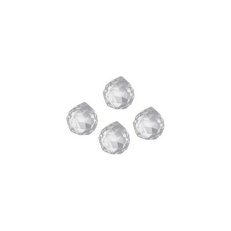 EXCEART 4pièces Pendentif Cristal Suspendu Ornements Portables pour Porte Ou Fenêtre Décoration Intérieure pour Voiture Accessoires pour Mariage Fête Ou Costume (1/5)