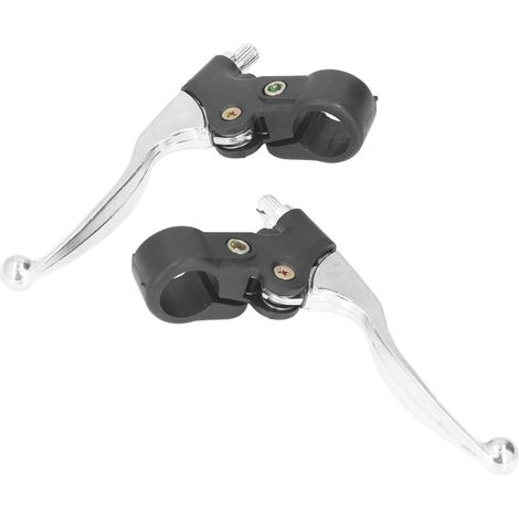 2 leviers de frein 22 mm en alliage d'aluminium pour mini-motos tout-terrain 47 cc et 49 cc. (1/5)