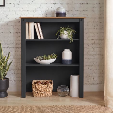 Mercers Furniture Corona Charcoal Small Dresser Top (1/3)