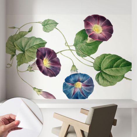 Papier peint autocollant adhésif avec imprimé motifs uniques apparence moderne Élégance florale 104x70 cm (1/5)