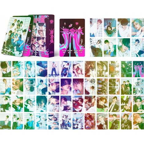 Kpop Stray Kids Lomo-Karten, 55er-Pack (2) – Album-Sticker und Lomo-Karten (1/4)