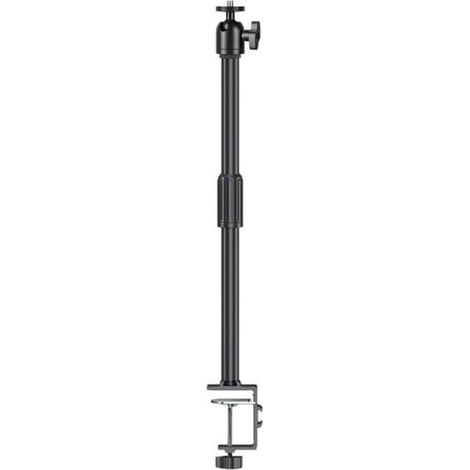 Projector Mount, Black Straight Tube Telescopic Bracket, Projection Stand, No Drilling, No Tracking Clip (1/5)
