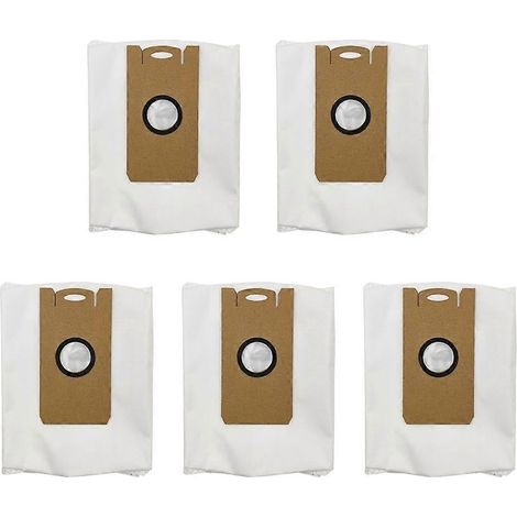5er-Pack Staubbeutel für den W2 Saugroboter – Zubehör und Ersatzteile für Reinigungsgeräte – Austauschbares Paar – AquaForge (1/5)
